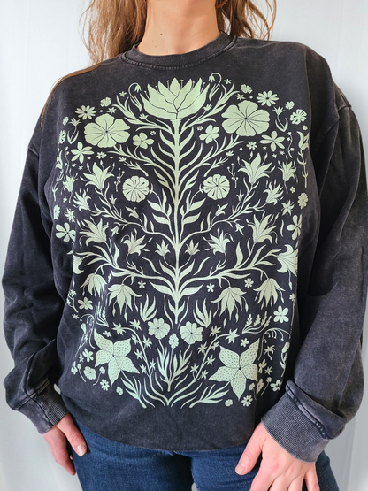 Folk Bloom Sweatshirt