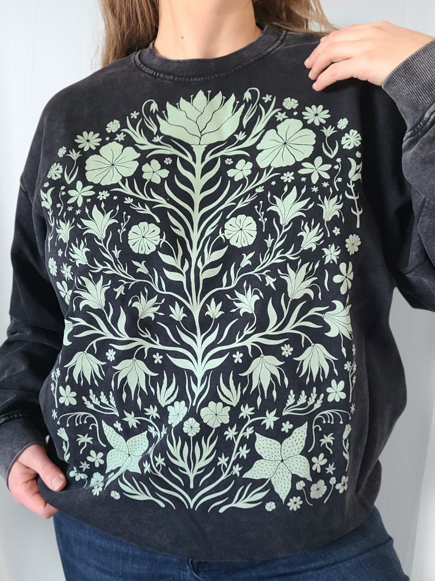 Folk Bloom Sweatshirt