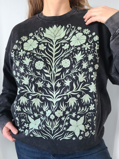 Folk Bloom Sweatshirt