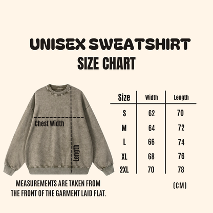 Mushroom Unisex Sweatshirt ✴ Sand