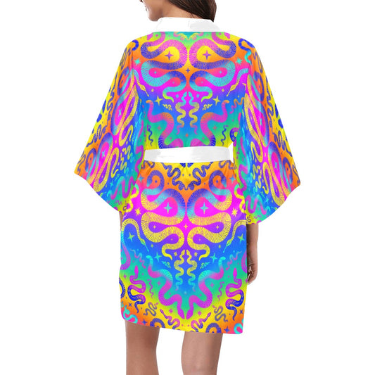 Snake Charmer Short Robe ✴ Rainbow Aura