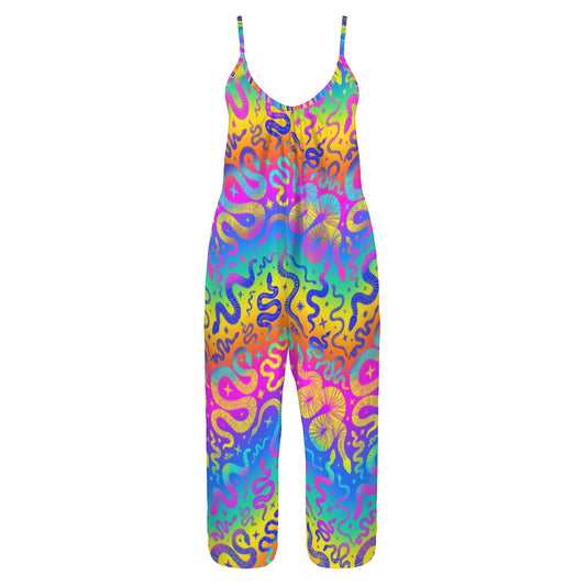 Snake Charmer Jumpsuit ✴ Rainbow Aura