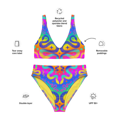 Snake Charmer Bikini ✴ Rainbow Aura