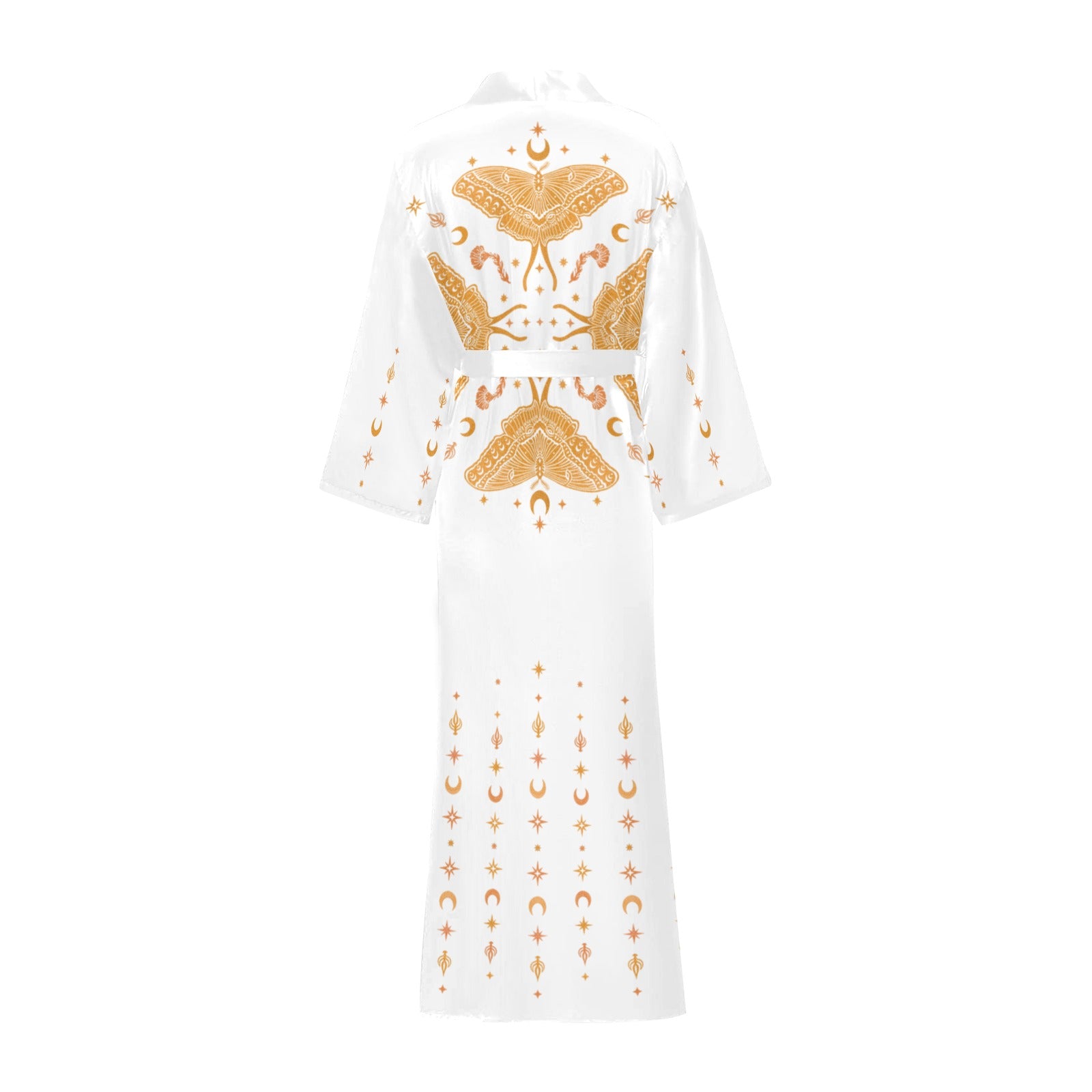 Moth Queen Long Robe Pearl – SEGRASOUL