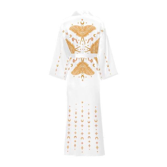 Moth Queen Long Robe ✴ Pearl