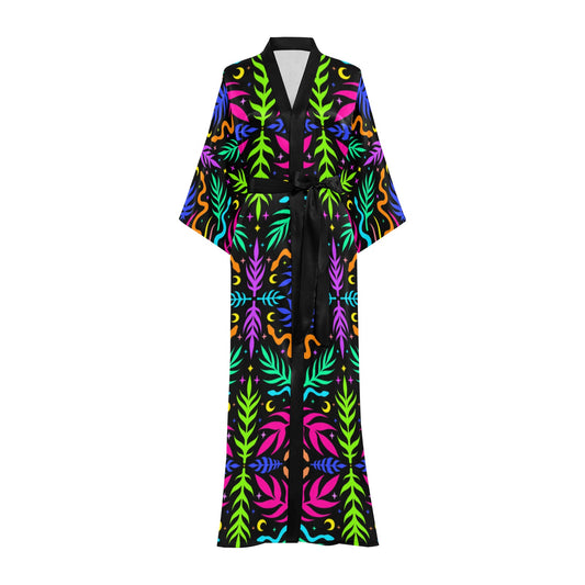 Serpentina Long Robe ✴ Black