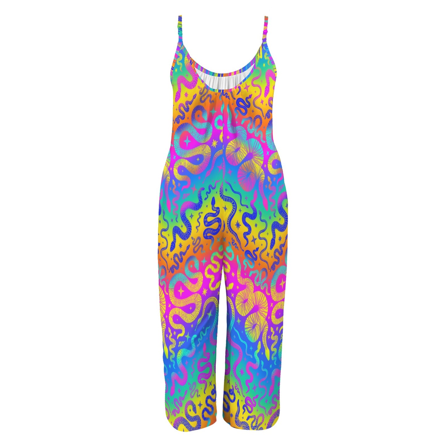 Snake Charmer Jumpsuit ✴ Rainbow Aura