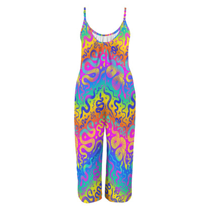 Snake Charmer Jumpsuit ✴ Rainbow Aura