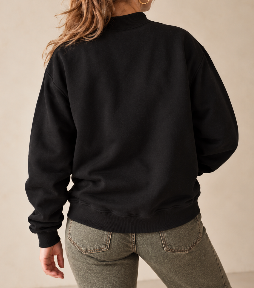 Blackbird Mock-Neck Sweatshirt