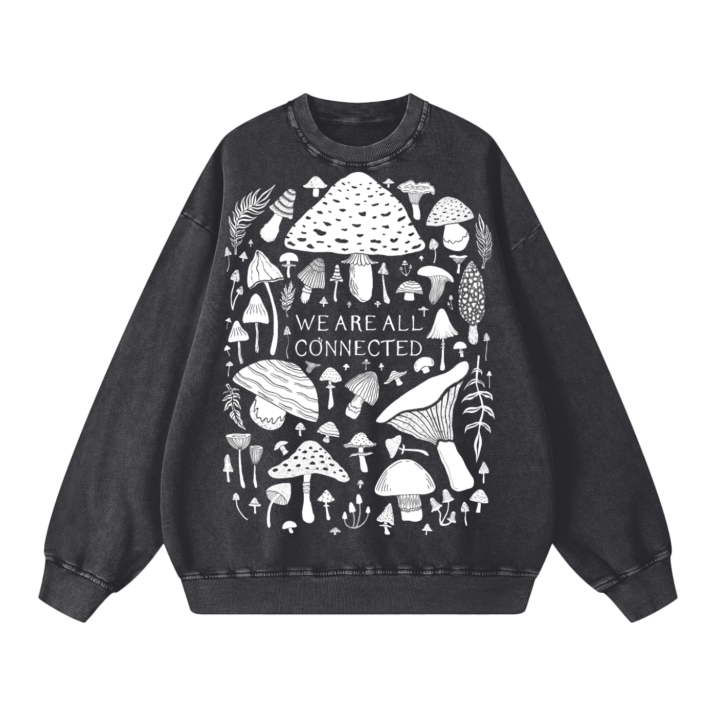 Mushroom Sweatshirt ✴ Smoke