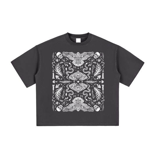 Enchanted Ritual Boxy T-Shirt ✴ Smoke