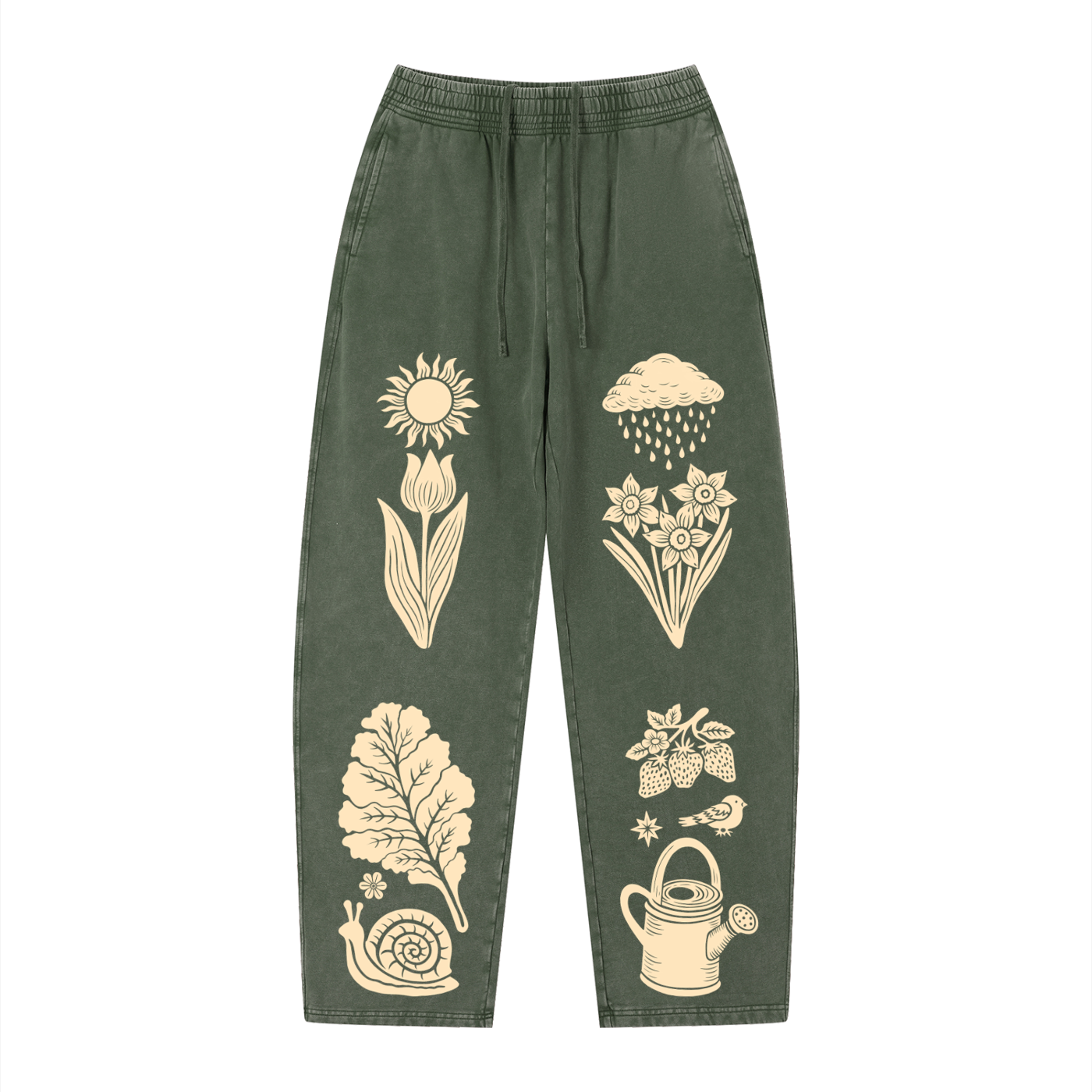 Garden Daydream Loose Sweatpants