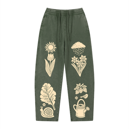 Garden Daydream Loose Sweatpants