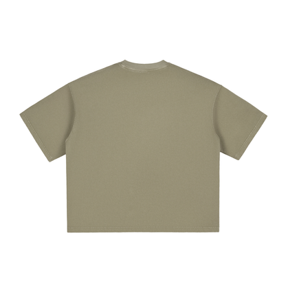 Mushroom Boxy T-Shirt ✴ Sage