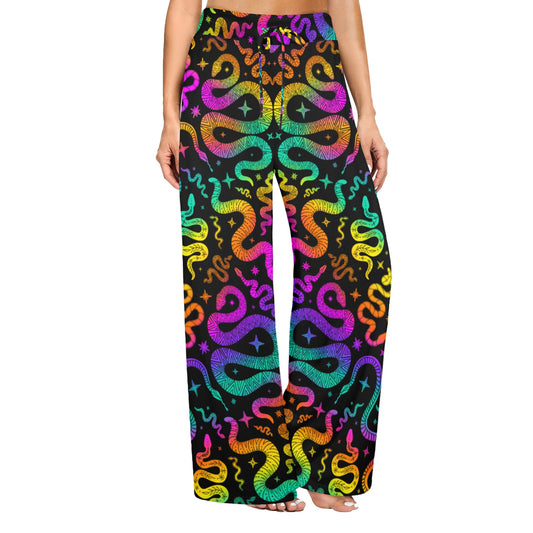 Snake Charmer Lounge Pants ✴ Black