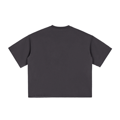 Moth Queen Boxy T-Shirt ✴ Smoke