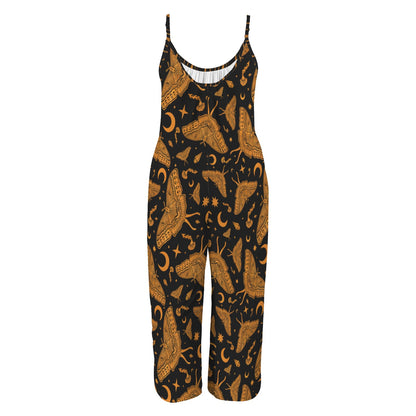 Luna Moth Jumpsuit ✴ Black
