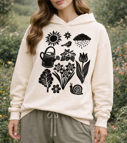 Garden Daydream Boxy Hoodie