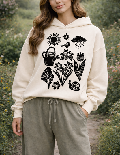 Garden Daydream Boxy Hoodie