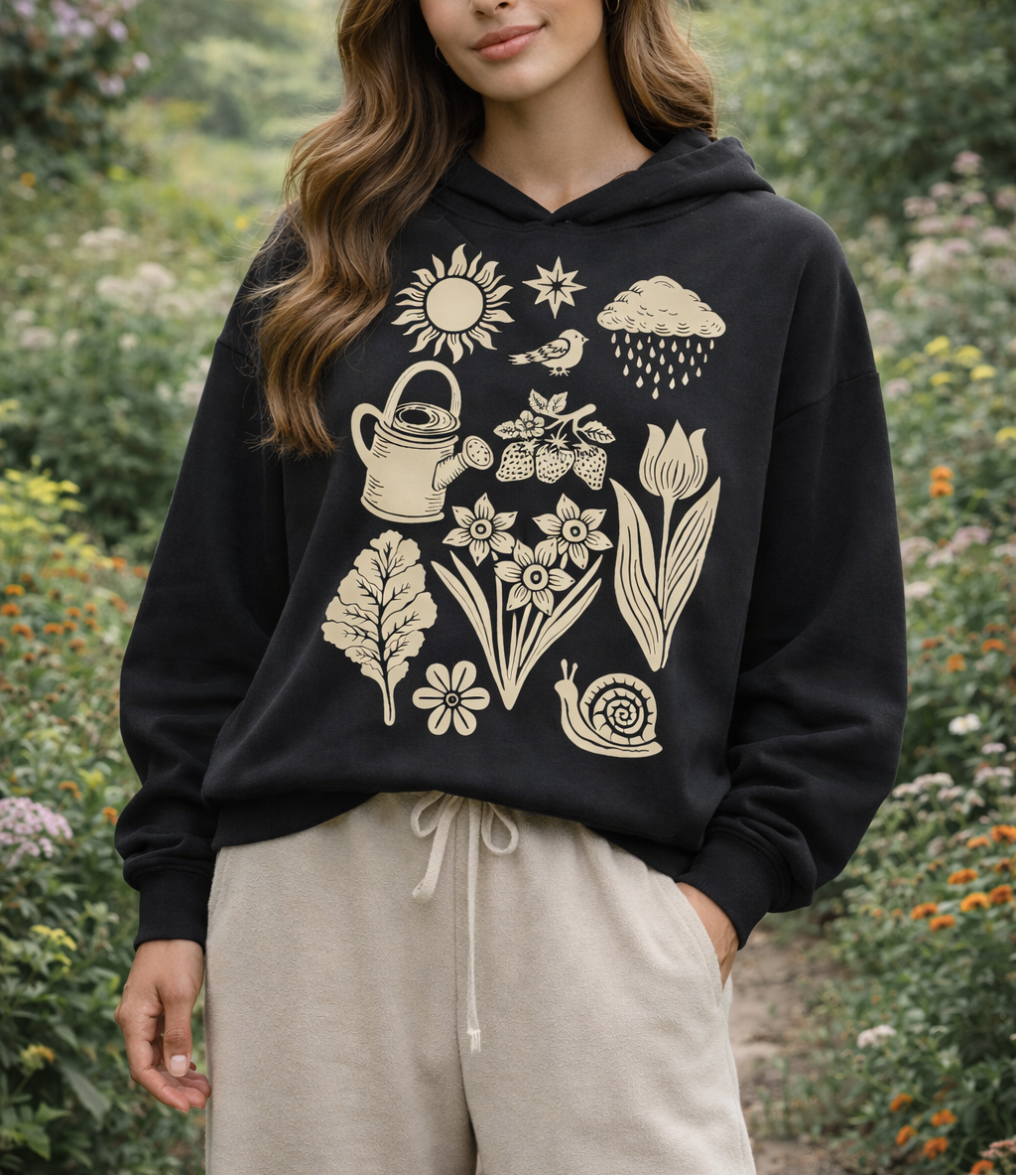 Garden Daydream Boxy Hoodie