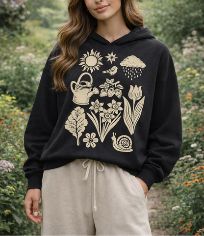 Garden Daydream Boxy Hoodie