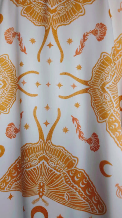 Moth Queen Long Robe ✴ Pearl