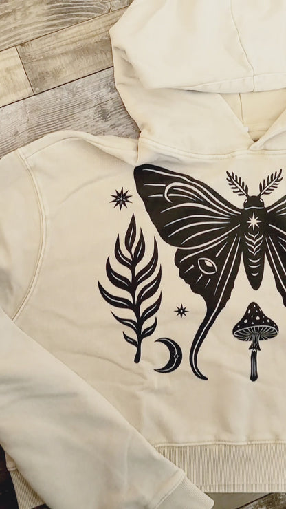 Spellwork Crop Hoodie