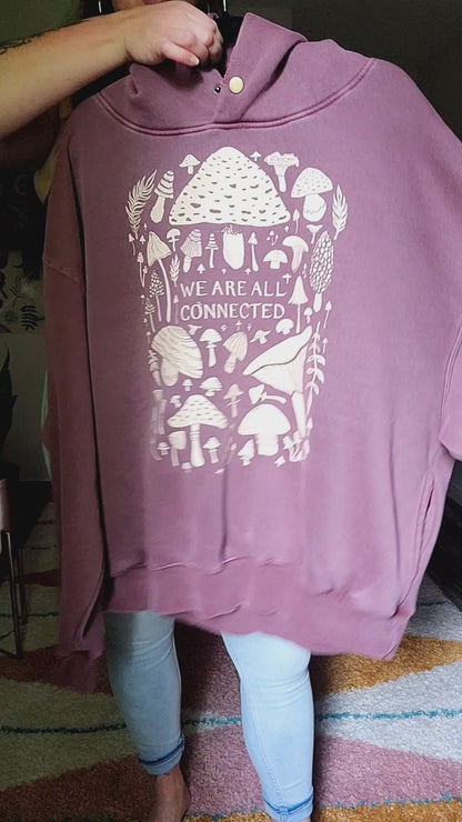 Mushroom Hoodie ✴ Mauve