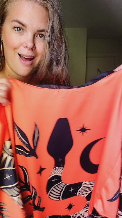 Serpent Whisperer Robe ✴ Orange