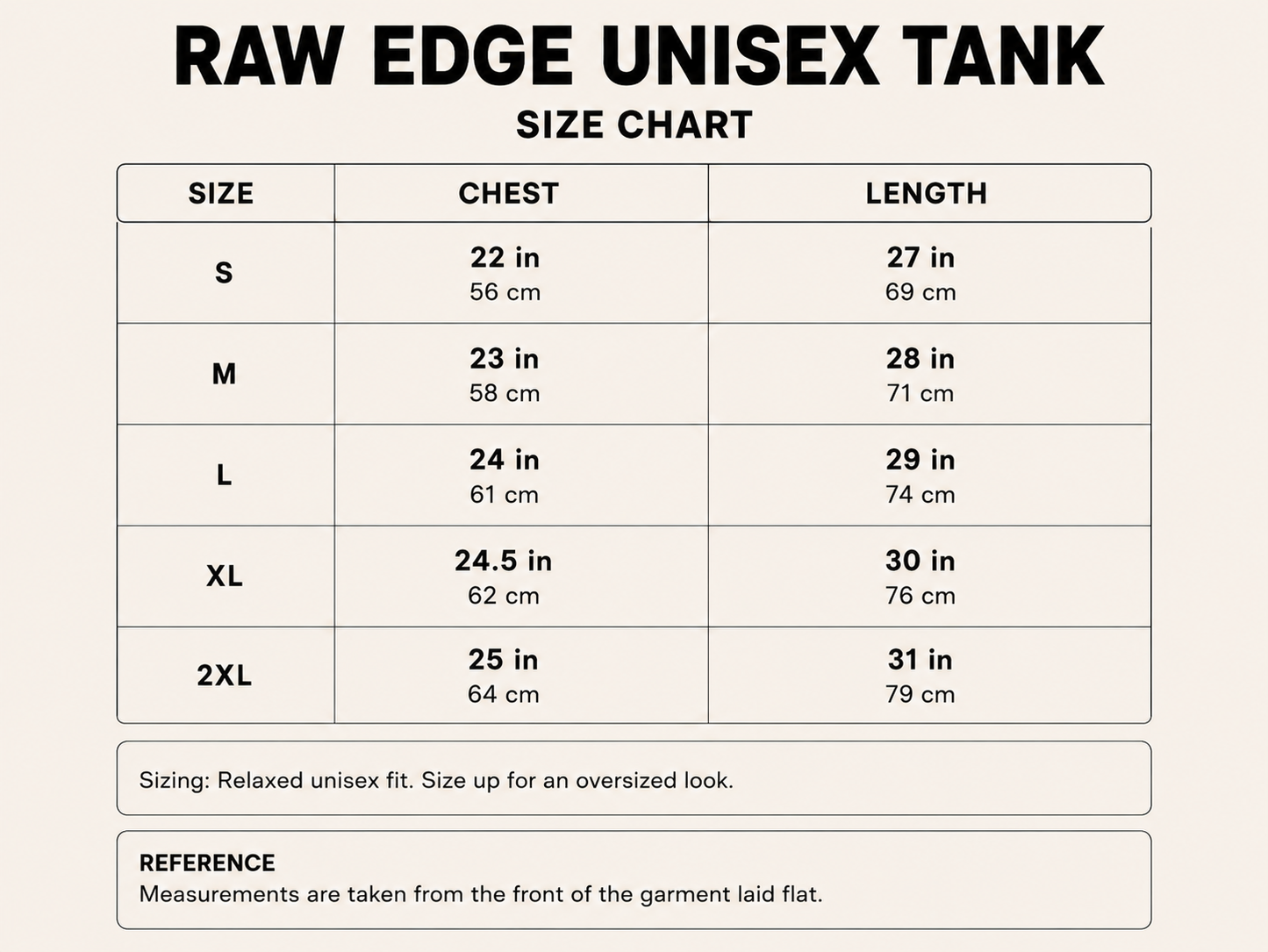Recharged by the Sun Raw Edge Tank