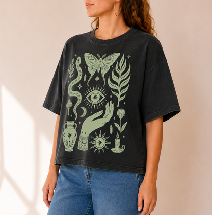 Spellwork Vintage Wash Boxy T-Shirt